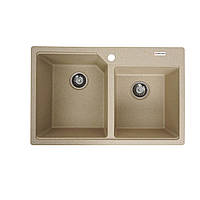 Гранитная мойка для кухни VALESO HARMONY 7850 матовая Сафари