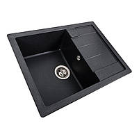 Гранитная мойка для кухни VALESO INTENSO 6550 матовая Карбон