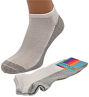 Жіночі короткі шкарпетки половинки Krokus - 11.50 грн./пара (сіра стопа)