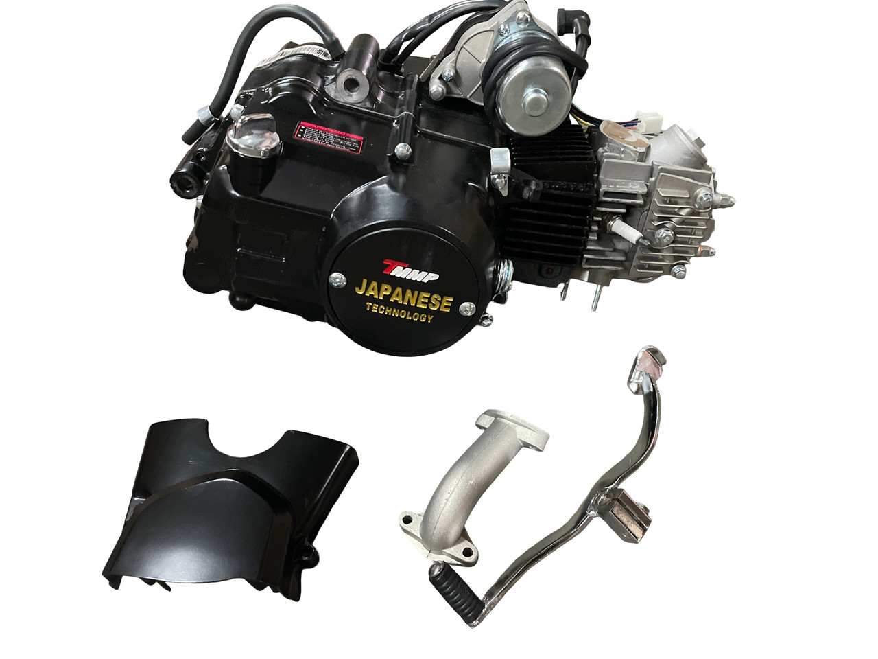 Двигун ATV, квадроцикл 125cc (МКПП, 157FMH-I, (повний комплект) передачі - 3 вперед та 1 назад) (TM) EVO