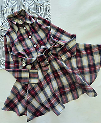 Сукня для дівчинки фланель Ксенія, розміри 116-164