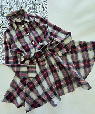 Сукня для дівчинки фланель Ксенія, розміри 116-164, фото 1