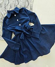 Сукня для дівчинки фланель Ксенія, розміри 116-164, фото 3