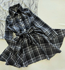 Сукня для дівчинки фланель Ксенія, розміри 116-164, фото 4