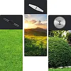 Акумуляторний садовий набір 2 в 1 48 V з двома АКБ, універсальний тример і мініпила для дачі, фото 4