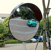 Дорожнє дзеркало безпеки огляду 60 см акрил