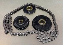 Натягувач ланцюга ГРМ Delta (3 ролики, ланцюг 90L) VDK