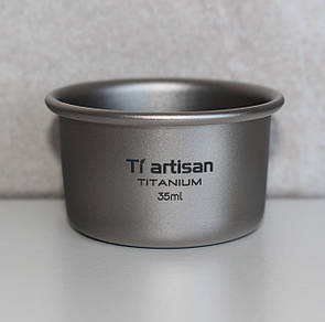 Чарка титанова стопка з титану Tiartisan titanium 35 мл х 1 шт