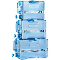 Каністра для води Naturehike PC7 NH18S024-T, 24 л, синя, фото 3