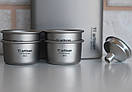 Набір чарок з титану, стопки титанові Tiartisan titanium 35 мл 4 шт, фото 5
