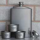 Набір чарок з титану, стопки титанові Tiartisan titanium 35 мл х 3 шт, фото 4