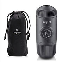 Портативна еспресо-кавоварка Wacaco Nanopresso Grey, фото 3