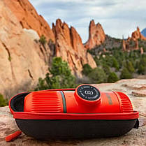 Портативна еспресо-кавоварка Wacaco Nanopresso червона з чохлом, фото 3