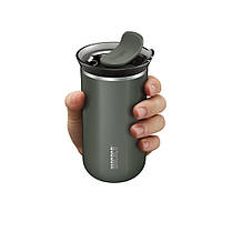 Термокухоль Wacaco Octaroma Lungo 300 мл, сірий, фото 3