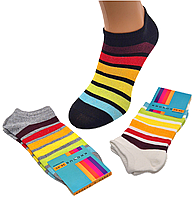 Жіночі короткі шкарпетки Krokus - 10.00 грн./пара (смужки)