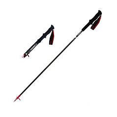 Трекінгова палиця Naturehike ST07 NH18D010-Z, 115-135 см, бордова