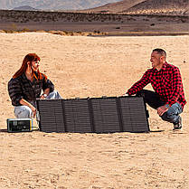 Портативна складана сонячна панель Litheli 200W, фото 2