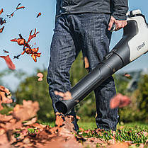 Акумуляторна повітродувка садова Litheli 560CFM, живлення від павербанку (2шт УМБ Litheli Power Bank 20000 mAh, 45 W, 4А в, фото 5