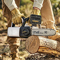 Акумуляторна ланцюгова пила Litheli, живлення від павербанку (2 шт УМБ Litheli Power Bank 10000 mAh, 45 W, 2А в комплекті), фото 5