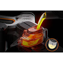 Акумуляторна міні-пила безщіткова, живлення від павербанку (УМБ Litheli Power Bank 10000 mAh, 45 W, 2А в комплекті), фото 4