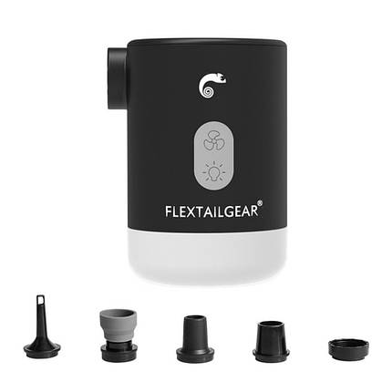 Насос-ліхтар-powerbank кемпінговий Flextail Max Pump 2 Pro, чорний, фото 1