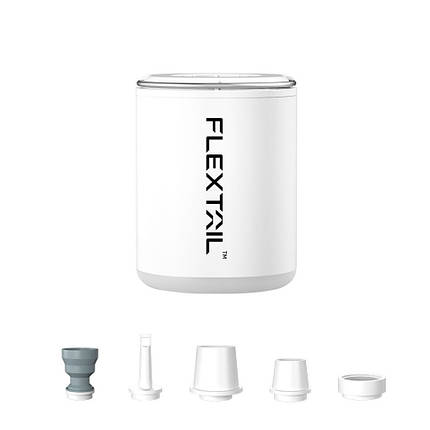 Насос-ліхтар кемпінговий Flextail Tiny Pump 2X, білий, фото 1