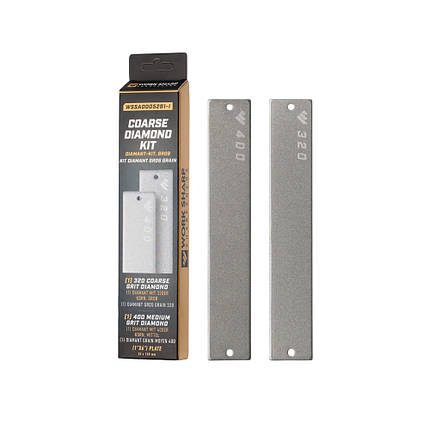 Work Sharp набір змінних пластин Coarse Diamond (320/400) для точилки WSBCHPAJ-PRO, 2 шт, фото 1