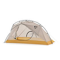 Намет надлегкий одномісний Naturehike NH21ZP003, сіро-жовтий, фото 2
