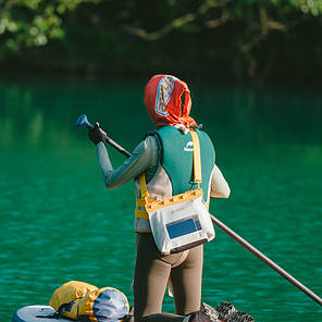 Рушник швидковисихаючий Naturehike CNK2300SS011, 100*30, помаранчевий, фото 3