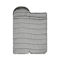 Спальник з капюшоном Naturehike U350S NH20MSD07, (-3°C), лівий, темно-зелений, фото 3