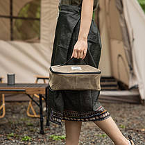 Сумка для зберігання портативна 5.4 л Naturehike NH20PJ128, коричнева, фото 4