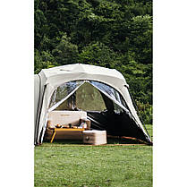 Штора до тенту для кемпінгу Naturehike CNK230WS014, 220х175см (із застібкою по периметру), фото 4