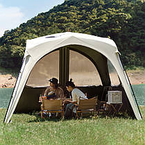 Двері до тенту для кемпінгу Naturehike CNK230WS014, 3.0 м*2.1 м, бежеві, фото 4