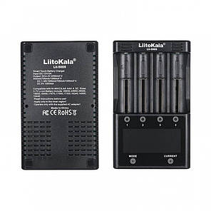 Універсальний інтелектуальний зарядний пристрій LiitoKala Lii-500S EU + автомобільний кабель, фото 2