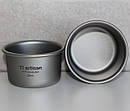 Набір чарок з титану, стопки титанові Tiartisan titanium 35 мл х 2 шт, фото 3