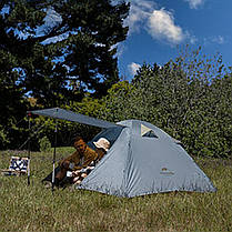 Намет чотиримісний Naturehike P-Series CNK2300ZP028, світлий сірий, фото 4