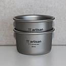Набір чарок з титану, стопки титанові Tiartisan titanium 35 мл х 2 шт, фото 2