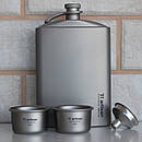 Набір чарок з титану, стопки титанові Tiartisan titanium 35 мл х 2 шт, фото 7