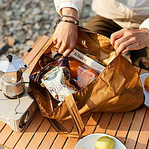 Сумка-шоппер Naturehike CNH22BB004, коричневий, фото 4