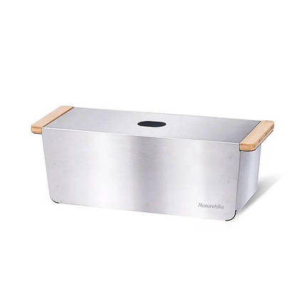 Мийка кемпінгова портативна Naturehike CNH22SN013, нержавіюча сталь, фото 1