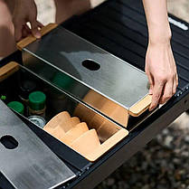 Мийка кемпінгова портативна Naturehike CNH22SN013, нержавіюча сталь, фото 2