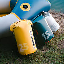 Водонепроникний чохол Naturehike CNK2300BS017, 15 л, білий, фото 3