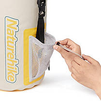 Водонепроникний чохол Naturehike CNK2300BS017, 15 л, білий, фото 5