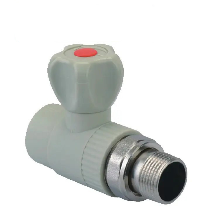 Кран радіаторний прямий 20x1/2 PPR (Польща), фото 1