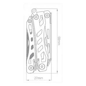 Мультитул NexTool Mini Flagship, чорний, фото 2