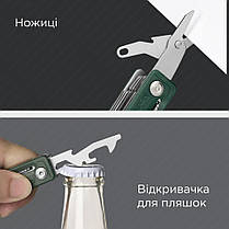 Мультитул NexTool Multi Functional Knife, зелений, фото 4