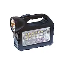 Зарядна станція GDTimes GD-101 з сонячною панеллю, 80W LED прожектор, 3 лампи, USB, портативна, автономна для дому, дачі, кемпінгу, фото 2