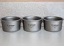 Набір чарок з титану, стопки титанові Tiartisan titanium 35 мл х 3 шт, фото 9