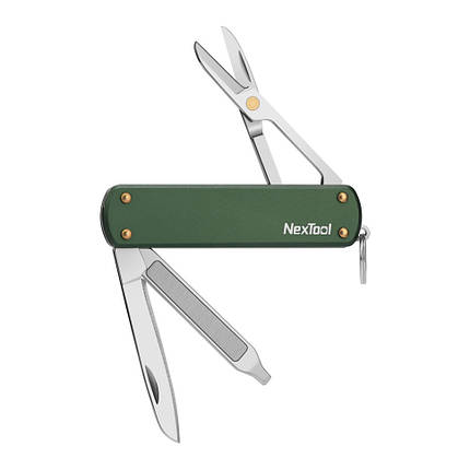 Мультитул NexTool Mini Pocket Knife, зелений, фото 1