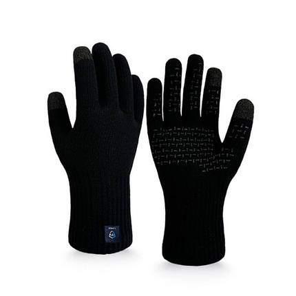 Рукавички водонепроникні Dexshell ThermFit 3.0 Gloves, чорні, розмір L, фото 1